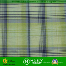 100 % nylon filé teint Plaid tissu pour la doublure de la veste